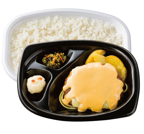 チーズハンバーグ弁当