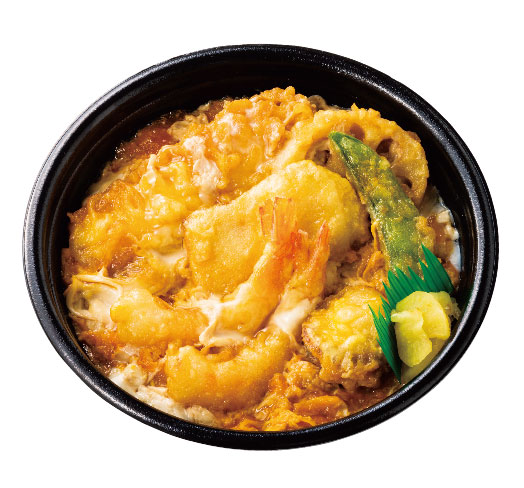 海鮮天とじ丼